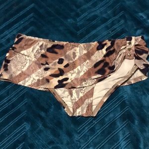 Python snake animal print hipster bikini bottoms